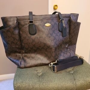 **DONATED** Coach Diaper Bag/Weekender Bag